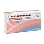 Папазол Реневал, таблетки 30 мг+30 мг 30 шт