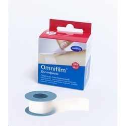 Пластырь фиксирующий Omnifilm из прозрачной пленки гипоаллергенный р. 2.5смх5м 1 шт.