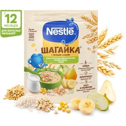Каша молочная Nestle Шагайка мультизлаковая яблоко банан груша с 12 мес 190 г