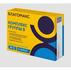 Благомакс Комплекс витаминов группы В 30 шт. капс. 0.35 г