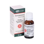 Клотримазол, раствор для наружного применения 10 мг/мл 15 мл 1 шт флаконы