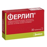 Ферлип, таблетки 700 мг 30 шт продукт диетического лечебного питания