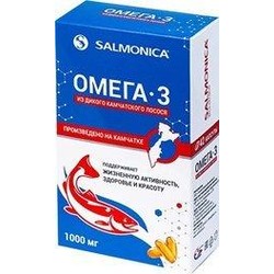 Омега-3 из дикого камчатского лосося Salmonica 42 шт. капс. 1000 мг / 1300 мг