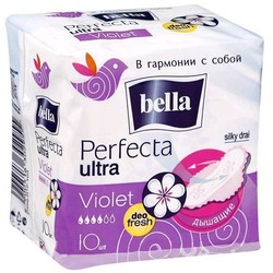 Прокладки женские Bella перфекта део фреш фиолетовая уп. 10 шт.