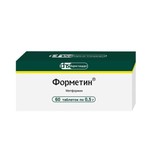 Форметин, таблетки 500 мг 60 шт