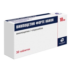 Винпоцетин форте Канон табл. 10 мг 30 шт.