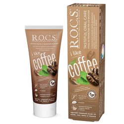 Зубная паста Rocs Ай лайк кофе 74 г