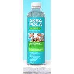 Ополаскиватель для полости рта АкваРоса минеральный изотонический для профилактики 0.9% 300 мл