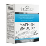Магний В6+В1 В9, Mirrolla (Мирролла) таблетки 1350 мг 60 шт