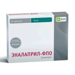 Эналаприл-ФПО, таблетки 10 мг 20 шт