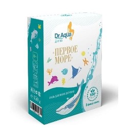 Соль для ванн Dr.Aqua Детство Первое море природная 450 г