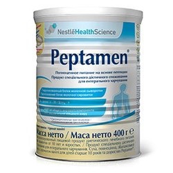 Смесь для энтерального питания сухая 400 г Peptamen для детей от 10 лет и взрослых ваниль банка