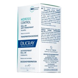 Дезодорант-антиперспирант Ducray Гидросис Контроль против избыточного потоотделения шариковый 40 мл