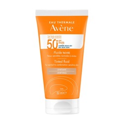 Флюид Avene солнцезащитный с тонирующим эффектом SPF 50+ 50 мл