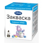 Закваска, Vivo (Виво) 0.5 г 4 шт Бифивит