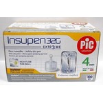 Игла стерильная одноразовая для шприц-ручек, Insupen (Инсупен) р. 32G 5/32 (0.23ммх4мм) 100 шт