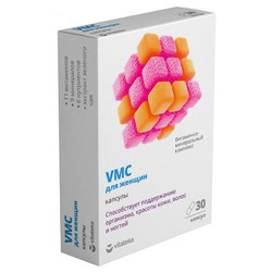 Витаминно-минеральный комплекс VMC для женщин Vitateka БАД 30 шт. капс. 0.817 г