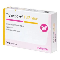 Эутирокс табл. 137 мкг 100 шт.