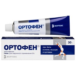 Ортофен гель д/наружн. прим. 5% 30 г 1 шт.