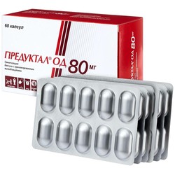 Предуктал ОД капс. с пролонг. высвоб. 80 мг 60 шт.