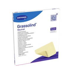 Повязка стерильная мазевая grassolind р. 20смх20см 10 шт.