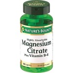 Цитрат магния с витамином В6, Nature's Bounty (Нэйчес Баунти) таблетки 60 шт