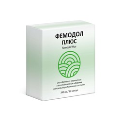 Фемодол плюс 60 шт. капс. 390 мг