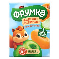 Сок Фрумка яблоко абрикос 200 мл