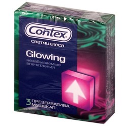 Презервативы Contex глоувинг 3 шт.