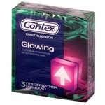 Презервативы, Contex (Контекс) 3 шт глоувинг