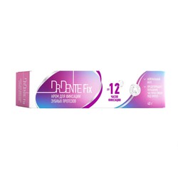 Крем для фиксации зубных протезов Dr.Dente фикс для 12 ч фиксации