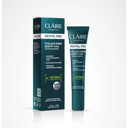 Гель для кожи вокруг глаз Claire Cosmetic Ревитал про ультраувлажнение 15 мл