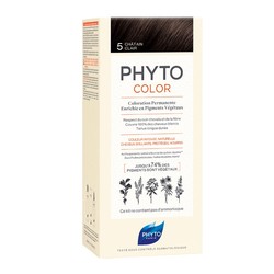 Краска для волос Phytosolba 125 мл Фитоколор 5 светлый шатен