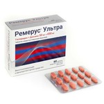 Ремерус Ультра, таблетки покрытые оболочкой пленочной 50 мг+450 мг 60 шт