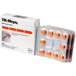 ПК-Мерц, таблетки покрытые пленочной оболочкой 100 мг 30 шт