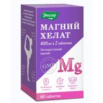 Магний хелат, таблетки 1.4 г 60 шт