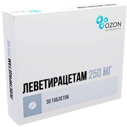 Леветирацетам табл. п/о пленочной 250 мг 30 шт.