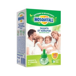 Жидкость от комаров 30 мл Mosquitall 60 ночей универсальная защита