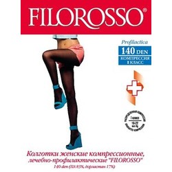 Колготки компрессионные Filorosso Профилактика 1 класс компрессии р. 6 140 den