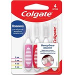 Набор межзубных ершиков, Colgate (Колгейт) р. d 0, 2, 4, 5 мм арт. 924 тотал