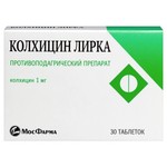 Колхицин Лирка табл. 1 мг 30 шт.