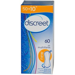 Прокладки женские ежедневные Discreet эйр дышащие 60 шт.
