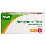 Мелоксикам-Тева, таблетки 15 мг 20 шт