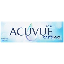 Линзы контактные Acuvue Уан Дей Оазис Макс bc 9.0 мм d=14.3 30 шт. (-3.00)