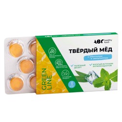 Леденцы 3 г 10 шт. ABC healthy food Твердый мед ментол эвкалипт