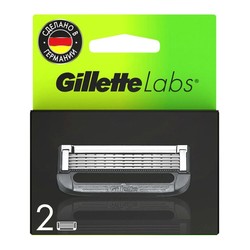 Кассета сменная Gillette Лабс для безопасных бритв 2 шт.