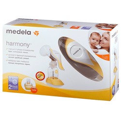 Молокоотсос Medela Хармони ручной двухфазный + соска Калма