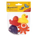 Набор игрушек для ванны, Курносики 4 шт арт. 25033 Веселое купание