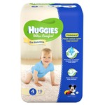 Подгузники для мальчиков, Huggies (Хаггис) 8-14 кг 19 шт ультра комфорт конвениенс