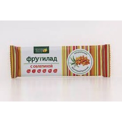 Батончик Фрутилад Фруктовая Энергия облепиха Cu I Se Fe Mn Zn на фруктозе БАД 30 г